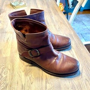 Frye Veronica ankle boots - redwood brown